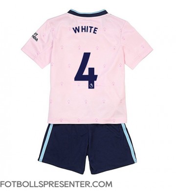 Arsenal Benjamin White #4 Tredje tröja Barn 2022-23 Kortärmad (+ korta byxor)